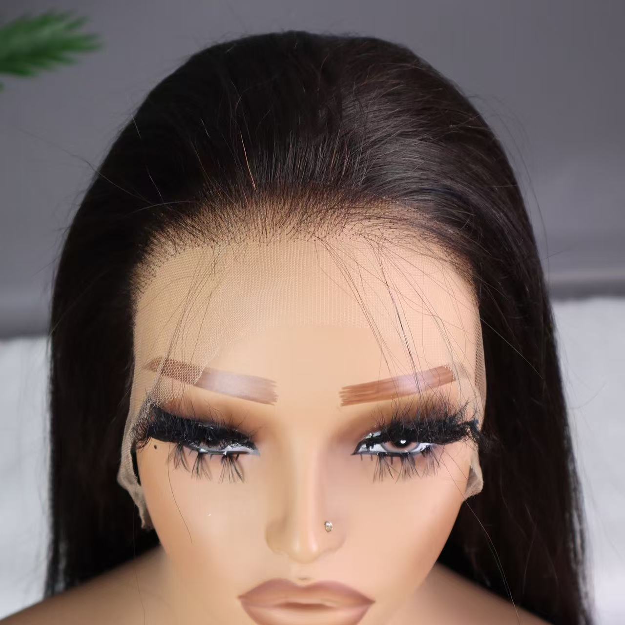 Coolhair Wig 13X6 Raw HD Full Lace Frontal Wig Raw Vietnamese Wig 250 Density Glueless Straight Virgin Human Hair Wig