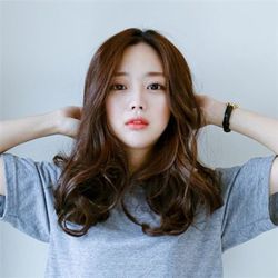 Best-Selling Coolhair Wig Female Curly Wig European American Fashion Style with Water Wave Synthetic Braided Subunit Straight