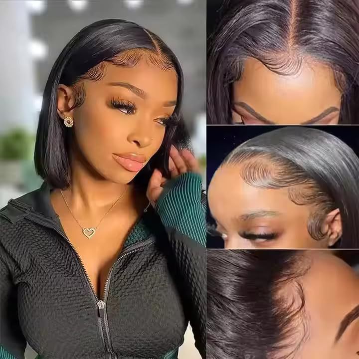 Coolhair Wig Cheap Glueless Full Hd Lace Wig Peruvian Hair Short Bob Wigs Human Hair Lace Front Brazilian Wig for Black Women
