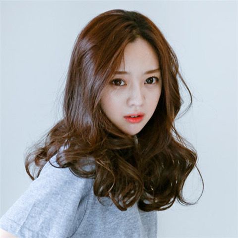 Best-Selling Coolhair Wig Female Curly Wig European American Fashion Style with Water Wave Synthetic Braided Subunit Straight