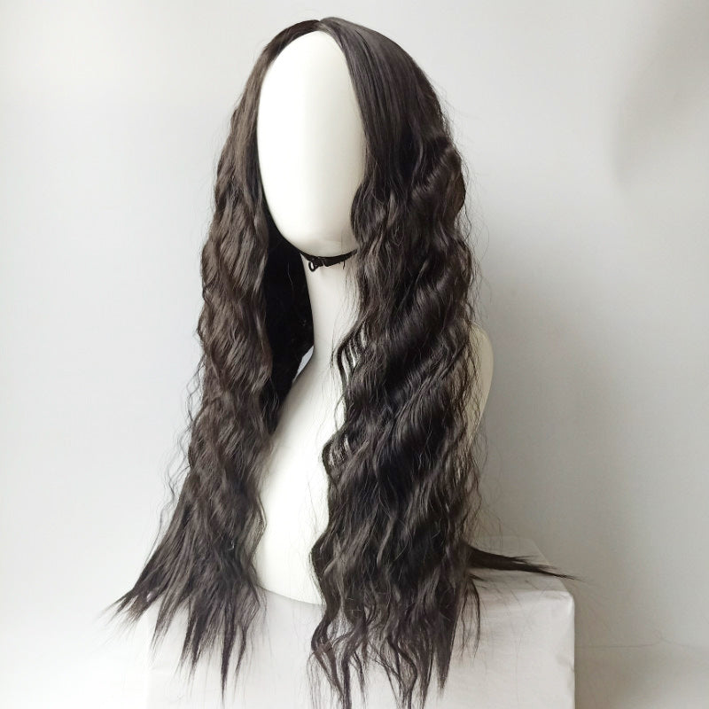 Coolhair Wig Premium Heat Resistant Long Straight Synthetic Lace Front Wigs Free Parting Preplucked Futura Fiber for Black Women