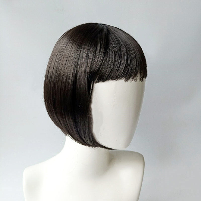 10 Inch Bob Pink Coolhair Wig High Temperature Fei-Show Synthetic Heat Resistant Short Wavy Hair Frontal Wigs