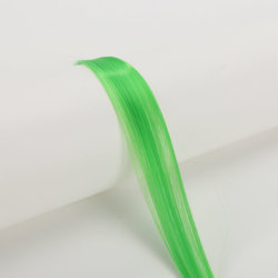 Coolhair Wig Fashionable Colored Wigs Highlight Rainbow Hair Extensions Wigs Clip in One Piece 22 Inches Straight Hair