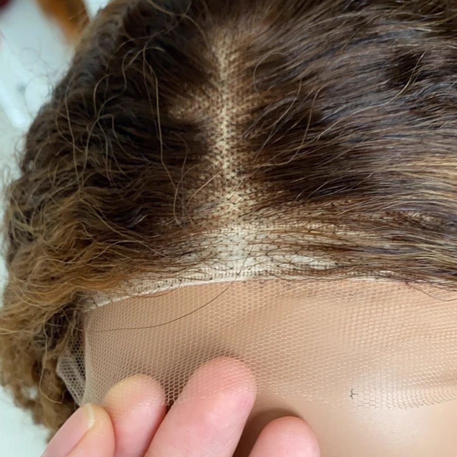 Coolhair Wig Wholesale Glueless Human Hair Wig Factory Price Short Pixie Cut Bob Wig Brazilian Water Wave Virgin Pre-cut