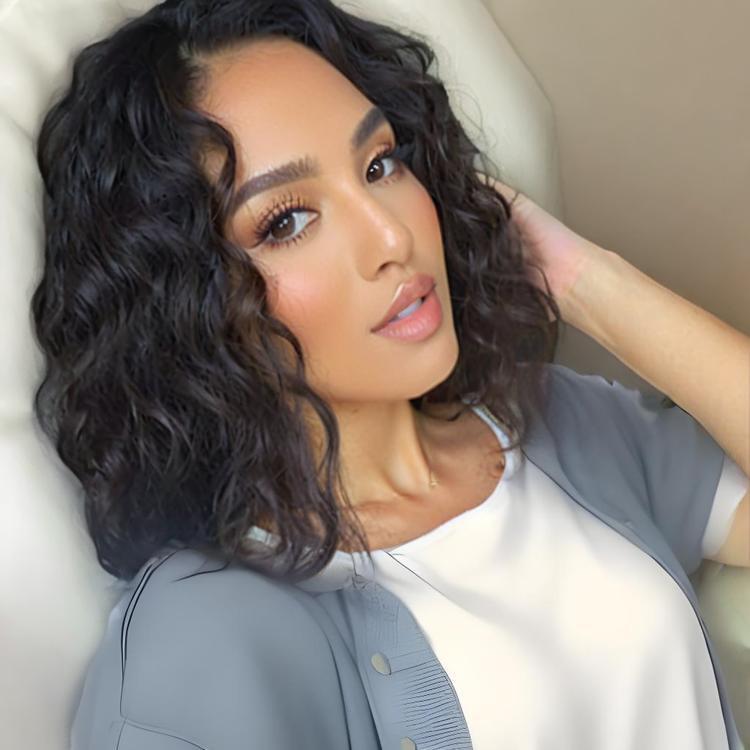 Female wig with small curly hair, made of European and American synthetic wigs, fluffy, natural, short curly hair, female