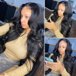 Coolhair Wig Virgin Brazilian Human Hair 13x6 Transparent Hd Lace Frontal Wigs Remy Body Wave 360 Full Lace Front Wigs