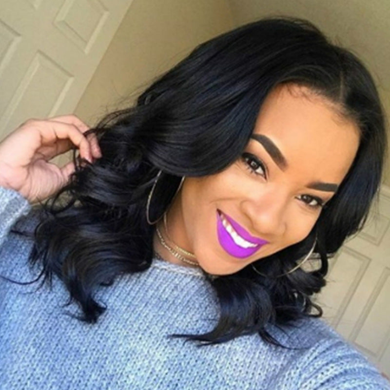 Coolhair Wig Water Body Deep Wave High Quality Heat Resistant Luxury Mix Blend Synthetic Glueless Small Natural Hairline Wigs