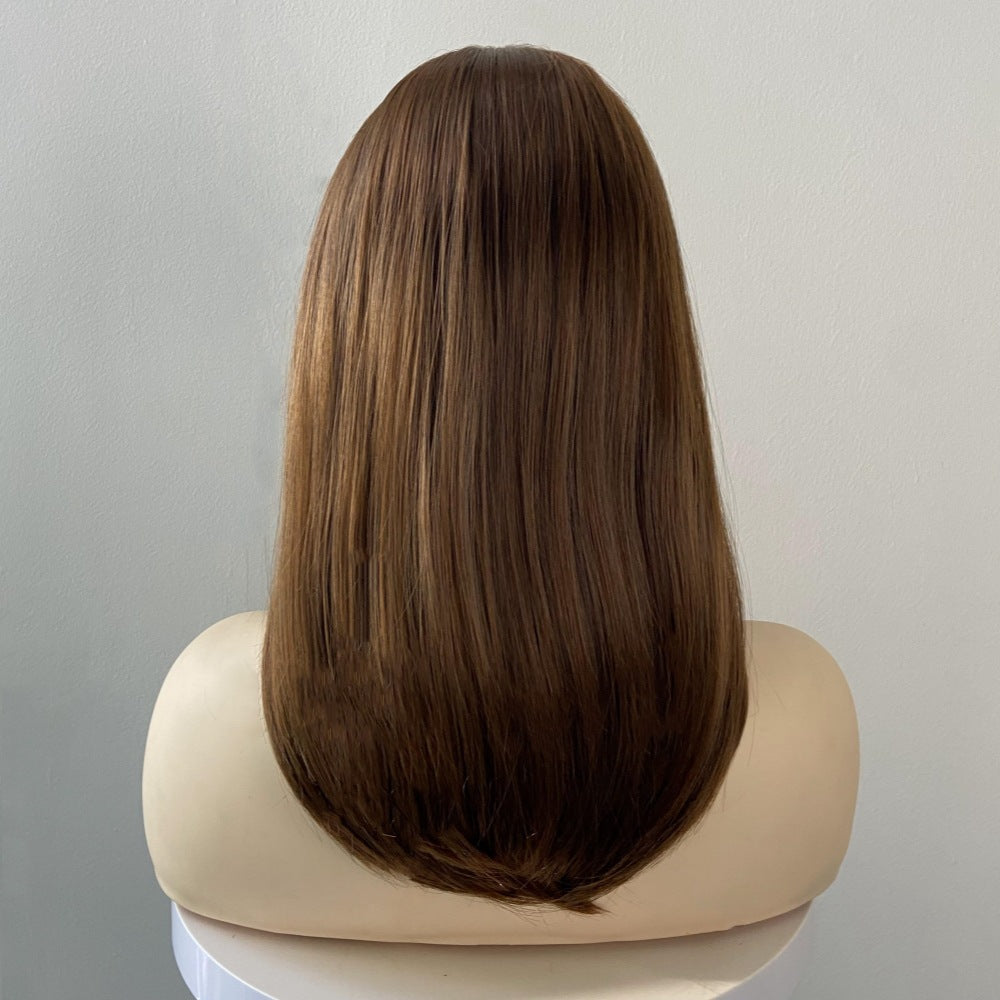 Best-Selling Coolhair Wig Short Straight Bob Wigs Fashion Lace Front Wigs 4x4 Closure Transparent HD Brazilians Vietnamese