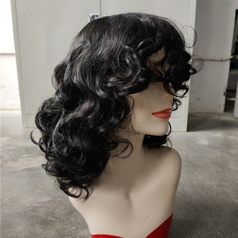 Coolhair Wig 13*4 Lace Full Frontal Wig Bouncy Curl Double Drawn Wear Glueless HD Lace Frontal Wigs Brazilian