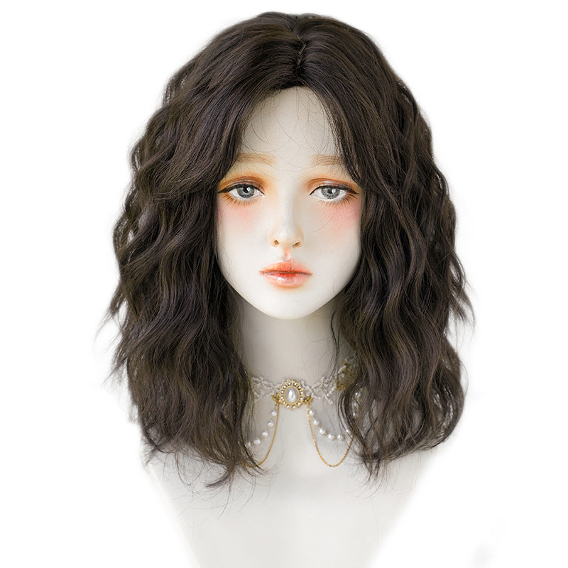 2025 Coolhair Women's New Style Short Hair Wig High Temperature Fiber Body Wave Full Head Cap Large Size 100% Density