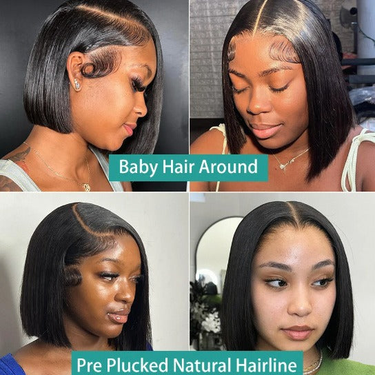 Coolhair Wig Cheap Glueless Full Hd Lace Wig Peruvian Hair Short Bob Wigs Human Hair Lace Front Brazilian Wig for Black Women