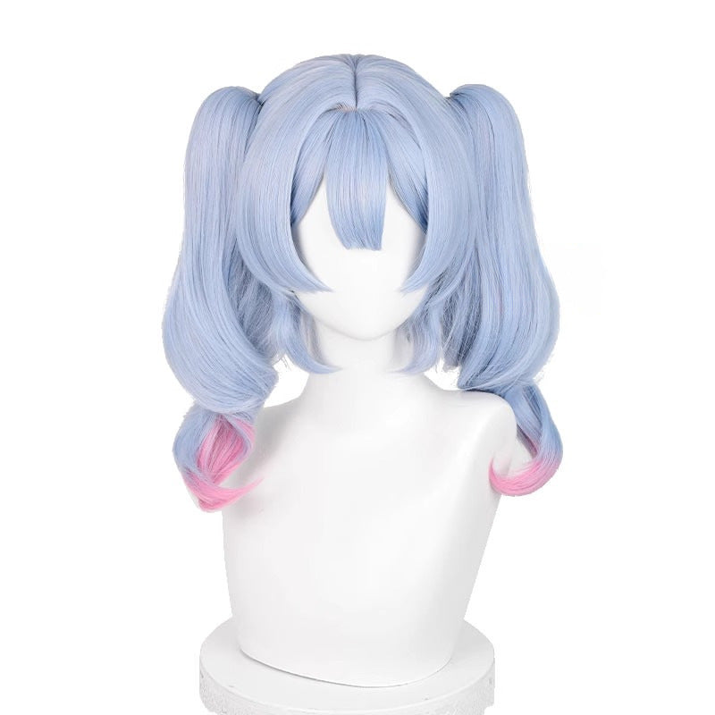 Rabbit Hole Rose Net Hatsune Cosplay Wig, Cross-Border Rose Net Style, High-Temperature Fiber, in Stock