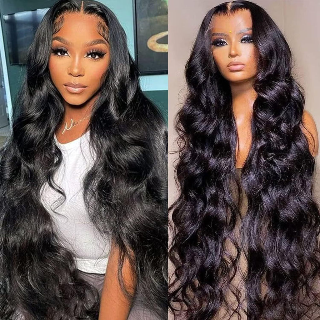 Coolhair Wig Lace Front Wig 200% Density HD Transparent Body Wave Lace Frontal Human Hair Wig Pre Plucked Glueless for Women