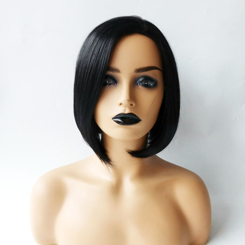 Coolhair Wig Wholesale Women's Side-parted Bob Short Straight Hair Fluffy Natural 100% Density Heat Resistant Selling Well