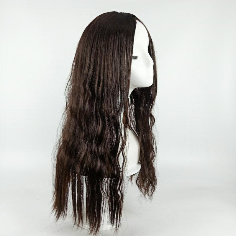 Coolhair Wig Premium Heat Resistant Long Straight Synthetic Lace Front Wigs Free Parting Preplucked Futura Fiber for Black Women