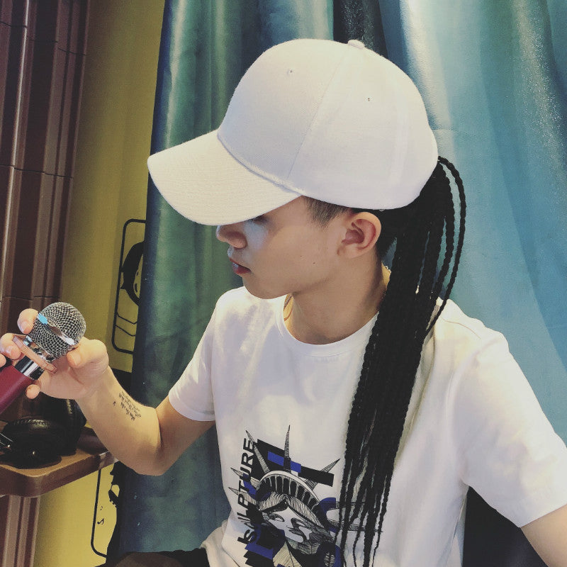 Coolhair Wig Dreadlock Twist Hat Wig Box Braid Hair Extensions Hip Hop Peaked Adjustable Long Braided Baseball Hat Wig