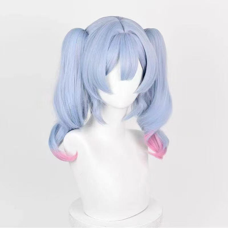 Rabbit Hole Rose Net Hatsune Cosplay Wig, Cross-Border Rose Net Style, High-Temperature Fiber, in Stock