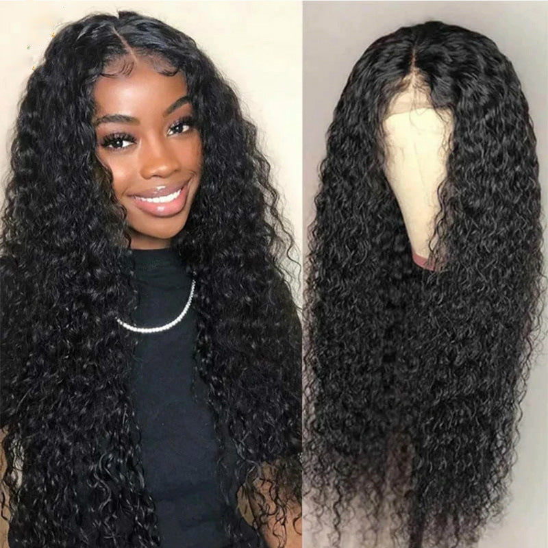 Coolhair Wig Hot Sale Hair Transparent hd Full Lace Wig with Afro Kinky Curly Wigs for Black Women