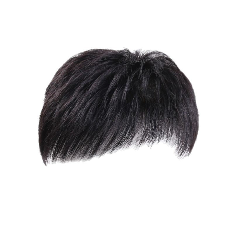 Factory Stock Men's Wig Top Head Hair Replacement Patch Mediterranean Covers Hair Natural Breathable Coolhair Wig