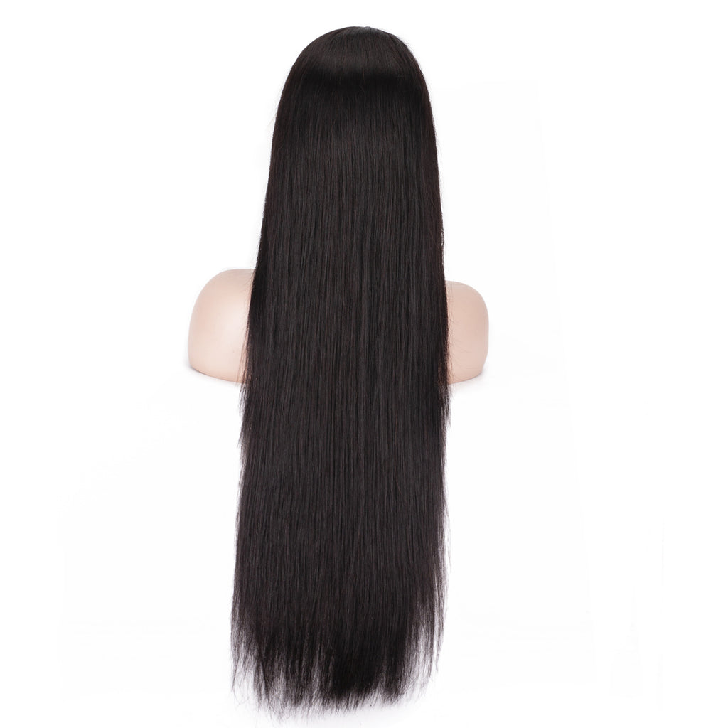 Coolhair Wig HD Transparent Lace Front Human Hair Wigs Pre Plucked 4x4 Closure Wig Brazilian Straight Glueless Lace Wig